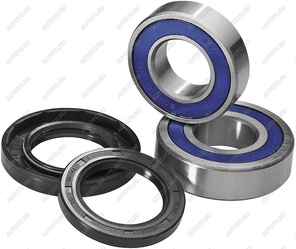2 369 р. Комплект подшипников переднего колеса ALL BALLS Kawasaki Z125 17-18 (25-1736)  25-1736  с доставкой в г. Майкоп