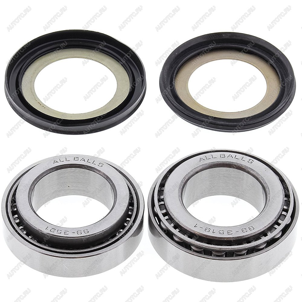6 399 р. Комплект подшипников рулевой колонки ALL BALLS Yamaha XV1700 Road Star Warrior 02-10  (22-1050)  22-1050  с доставкой в г. Майкоп