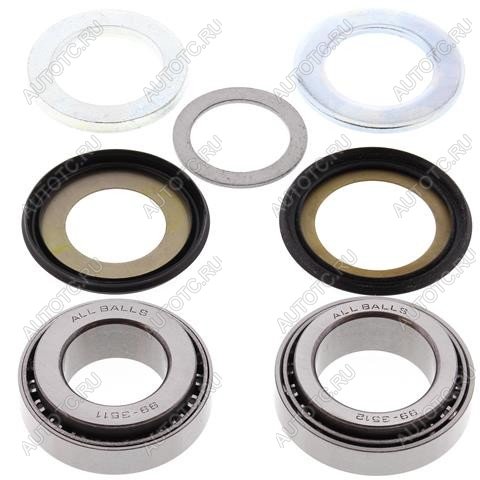 6 849 р. Комплект подшипников рулевой колонки ALL BALLS Honda XL125 01-15, VT125 99-07 (22-1011)  22-1011  с доставкой в г. Майкоп