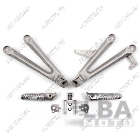 5 999 р. Подножки задние с кронштейнами для мотоцикла Honda CBR1000RR 04-07  пм-00001171  с доставкой в г. Майкоп