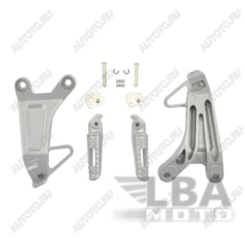 7 039 р. Подножки задние с кронштейнами для мотоцикла Honda CBR600RR 03-04  пм-00001173  с доставкой в г. Майкоп