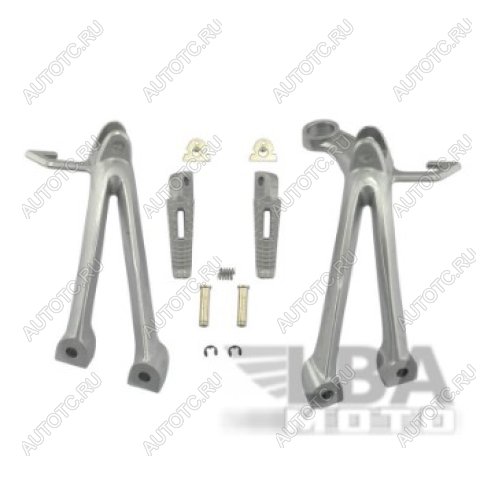 6 349 р. Подножки задние с кронштейнами для мотоцикла Suzuki GSX-R600750 08-10  пм-00001178  с доставкой в г. Майкоп
