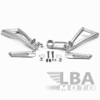 6 749 р. Подножки задние с кронштейнами для мотоцикла Yamaha YZF-R6 03-05, YZF-R6S 06-09  пм-00001180  с доставкой в г. Майкоп. Увеличить фотографию 1