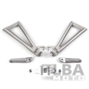 5 849 р. Подножки задние с кронштейнами для мотоцикла Yamaha YZF-R6 06-15  пм-00001181  с доставкой в г. Майкоп. Увеличить фотографию 1
