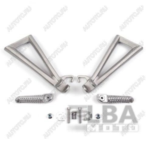 5 849 р. Подножки задние с кронштейнами для мотоцикла Yamaha YZF-R6 06-15  пм-00001181  с доставкой в г. Майкоп