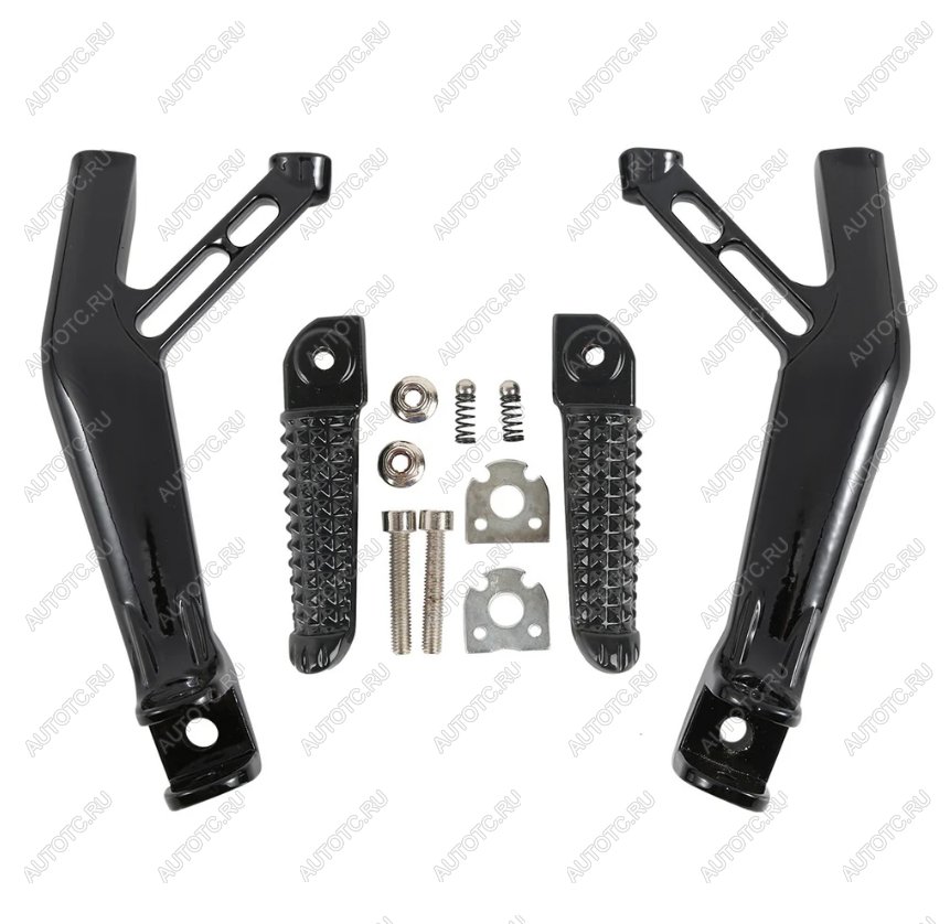 4 999 р. Подножки задние с кронштейнами для мотоцикла Yamaha YZF-R1 15-24, YZF-R6 17-24  пм-00030805  с доставкой в г. Майкоп