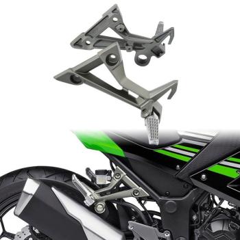 8 649 р. Подножки задние с кронштейнами для мотоцикла Kawasaki Ninja 300 13-17  пм-00030926  с доставкой в г. Майкоп. Увеличить фотографию 4