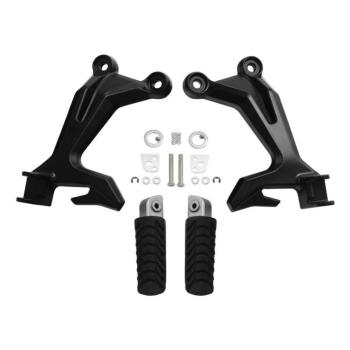 7 039 р. Подножки задние с кронштейнами для мотоцикла Kawasaki Z650 17-24  пм-00030854  с доставкой в г. Майкоп. Увеличить фотографию 1