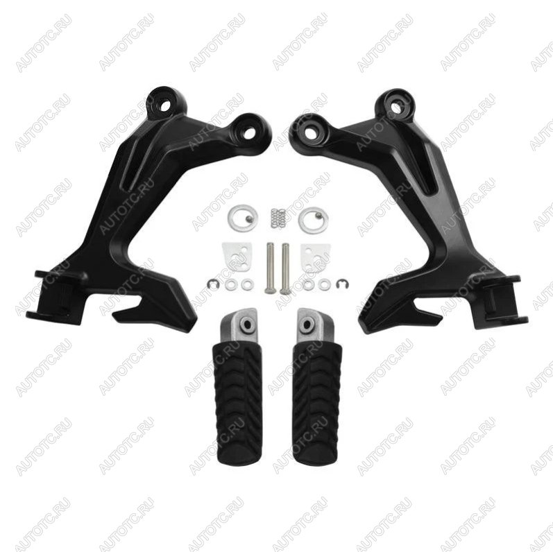 7 039 р. Подножки задние с кронштейнами для мотоцикла Kawasaki Z650 17-24  пм-00030854  с доставкой в г. Майкоп