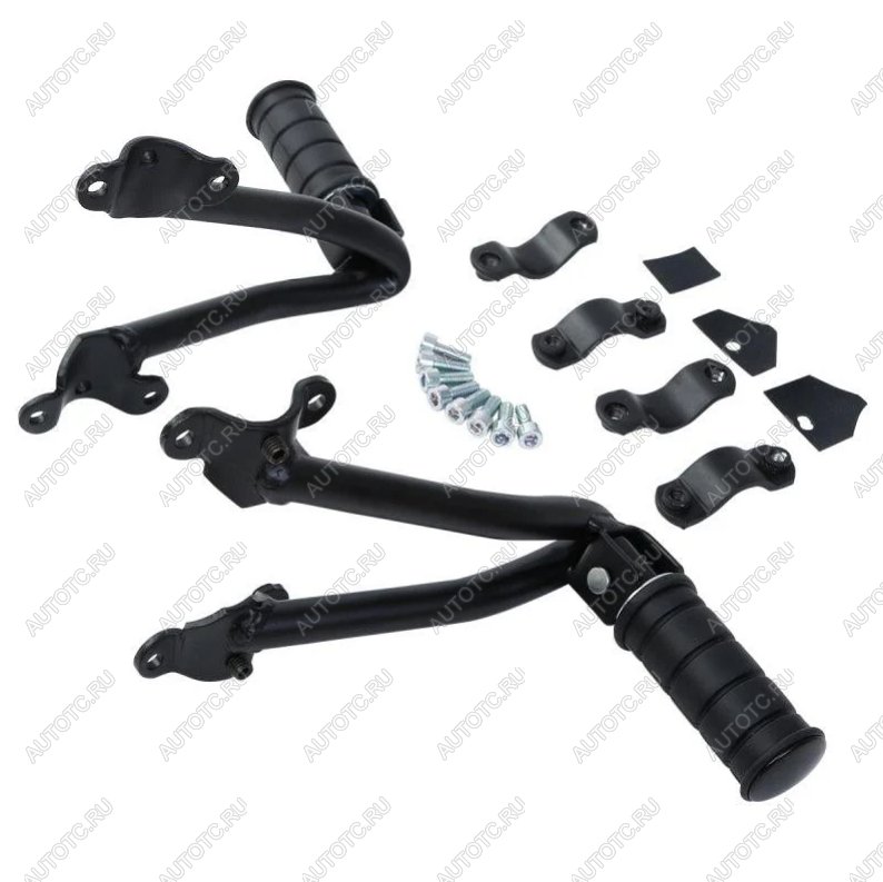 7 399 р. Подножки задние с кронштейнами для мотоцикла Kawasaki Vulcan S 650 15-21  пм-00030840  с доставкой в г. Майкоп