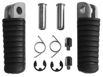 1 199 р. Подножки передние для мотоцикла Kawasaki ZZR400 93-07, Ninja 250R 08-12, Z750, Z1000 03-06  пм-00001152  с доставкой в г. Майкоп. Увеличить фотографию 1