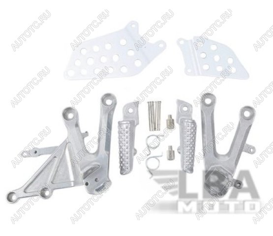 4 299 р. Подножки передние с кронштейнами для мотоцикла Honda CBR1000RR 04-07  пм-00001160  с доставкой в г. Майкоп
