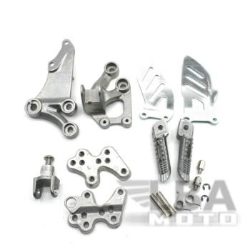 4 649 р. Подножки передние с кронштейнами для мотоцикла Suzuki GSX-R600750 06-10  пм-00001165  с доставкой в г. Майкоп. Увеличить фотографию 1