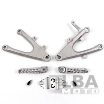 5 749 р. Подножки передние с кронштейнами для мотоцикла Yamaha YZF-R1 04-06  пм-00001166  с доставкой в г. Майкоп. Увеличить фотографию 1