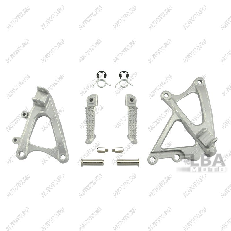 6 499 р. Подножки передние с кронштейнами для мотоцикла Yamaha YZF-R1 09-14  пм-00008073  с доставкой в г. Майкоп