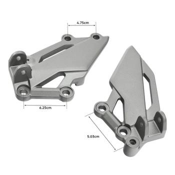 6 299 р. Подножки передние с кронштейнами для мотоцикла Kawasaki Z300 14-18, Z250 13-18  пм-00030802  с доставкой в г. Майкоп. Увеличить фотографию 3