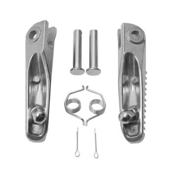 1 249 р. Подножки передние для мотоцикла Yamaha MT09 SP 21-24, YZF-R7, XSR900 22-24  пм-00030884  с доставкой в г. Майкоп. Увеличить фотографию 2