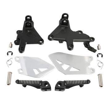 4 999 р. Подножки передние с кронштейнами для мотоцикла Kawasaki ZX10R 11-20  пм-00030873  с доставкой в г. Майкоп. Увеличить фотографию 1
