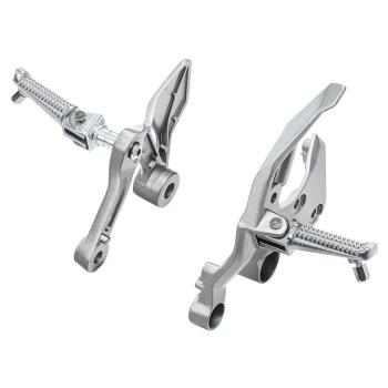 7 899 р. Подножки передние с кронштейнами для мотоцикла Yamaha FJ09 15-17, Tracer 900 19-20  пм-00030887  с доставкой в г. Майкоп. Увеличить фотографию 3