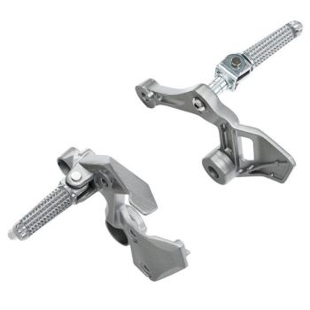 7 899 р. Подножки передние с кронштейнами для мотоцикла Yamaha FJ09 15-17, Tracer 900 19-20  пм-00030887  с доставкой в г. Майкоп. Увеличить фотографию 2