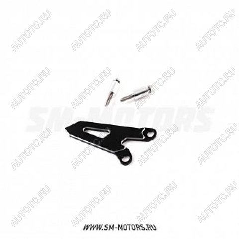 1 449 р. Защита ведущей звезды Kawasaki KX450F 06-15  SM-PARTS черная  010263-757-5344  с доставкой в г. Майкоп