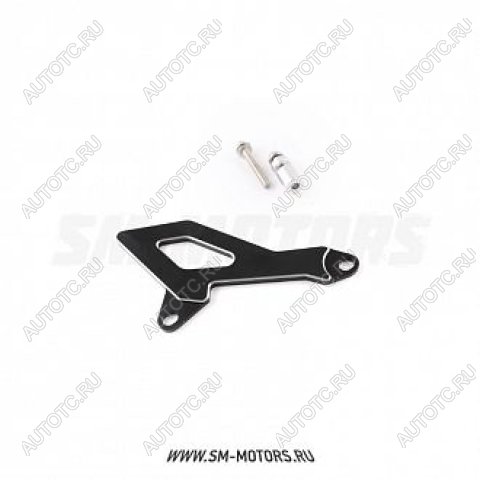 1 149 р. Защита ведущей звезды Honda XR250 Baja 95-02, XR250 Motard 03-07  SM-PARTS черная  010263-757-9349  с доставкой в г. Майкоп