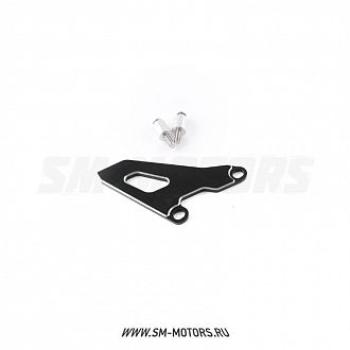 1 449 р. Защита ведущей звезды Honda CR250R 02-07, CRF250R250X 04-09, CRF450R 08  SM-PARTS черная  010263-757-6916  с доставкой в г. Майкоп. Увеличить фотографию 1