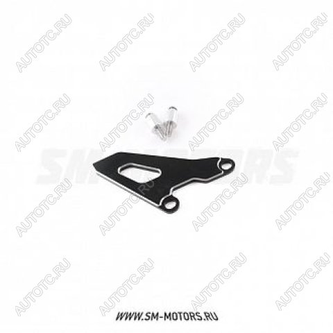 1 449 р. Защита ведущей звезды Honda CR250R 02-07, CRF250R250X 04-09, CRF450R 08  SM-PARTS черная  010263-757-6916  с доставкой в г. Майкоп