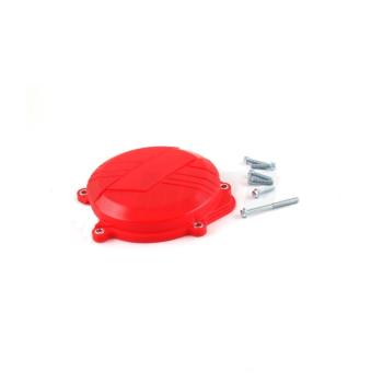 2 559 р. Защита крышки сцепл. пластиковая SM-PARTS Honda CRF250R 10-17 красная  010263-917-8127  с доставкой в г. Майкоп. Увеличить фотографию 1