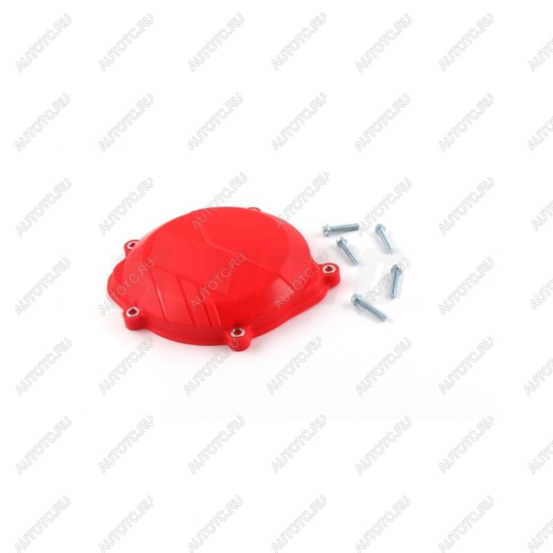 2 559 р. Защита крышки сцепл. пластиковая SM-PARTS Honda CRF450R 09-16 красная  010263-917-9119  с доставкой в г. Майкоп