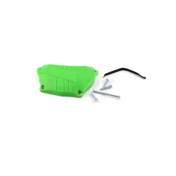 2 559 р. Защита крышки сцепл. пластиковая SM-PARTS Kawasaki KX250F 09-16 зеленая  010263-924-7957  с доставкой в г. Майкоп. Увеличить фотографию 1