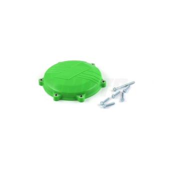 2 559 р. Защита крышки сцепл. пластиковая SM-PARTS Kawasaki KX450F 16-17 зеленая  010263-924-9008  с доставкой в г. Майкоп. Увеличить фотографию 1