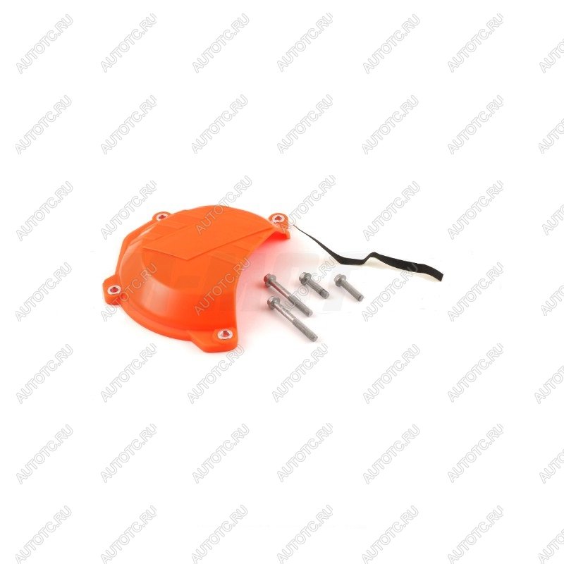 2 559 р. Защита крышки сцепл. пластиковая SM-PARTS KTM 250350SXFXCF 16-17, 250350EXCF 2017 оранжевая  010263-926-1500  с доставкой в г. Майкоп
