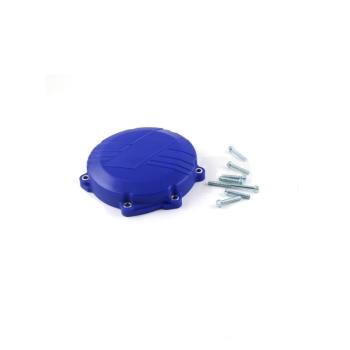 2 559 р. Защита крышки сцепл. пластиковая SM-PARTS Yamaha YZ250F 14-17, WR250F 15-19 синяя  010263-923-5154  с доставкой в г. Майкоп. Увеличить фотографию 1