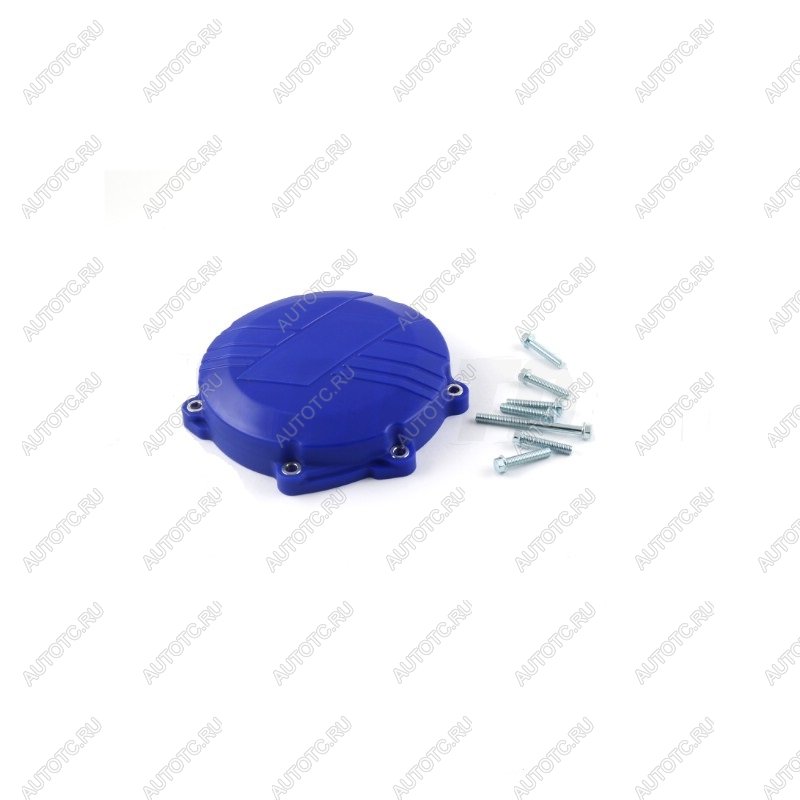 2 559 р. Защита крышки сцепл. пластиковая SM-PARTS Yamaha YZ250F 14-17, WR250F 15-19 синяя  010263-923-5154  с доставкой в г. Майкоп
