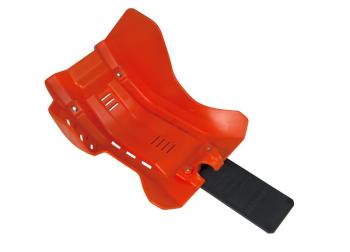 9 249 р. Защита двигателя пластиковая R-Tech KTM SX-F450 16-18, EXC-F450500 17-20 (R-PMKTMAR4518) оранжевая  r-pmktmar4518  с доставкой в г. Майкоп. Увеличить фотографию 2