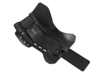 9 249 р. Защита двигателя пластиковая R-Tech KTM SX-F450 16-18, EXC-F450500 17-20 (R-PMKTMNR4518) черная  r-pmktmnr4518  с доставкой в г. Майкоп. Увеличить фотографию 2