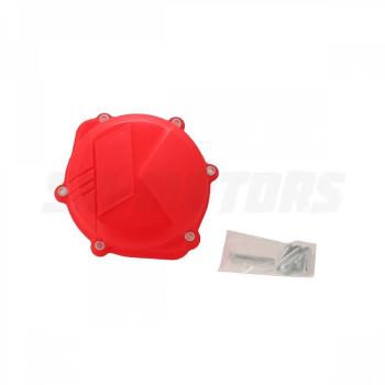 2 559 р. Защита крышки сцепл. пластиковая SM-PARTS Honda CRF250R 18-19 красная  010263-917-6859  с доставкой в г. Майкоп. Увеличить фотографию 1