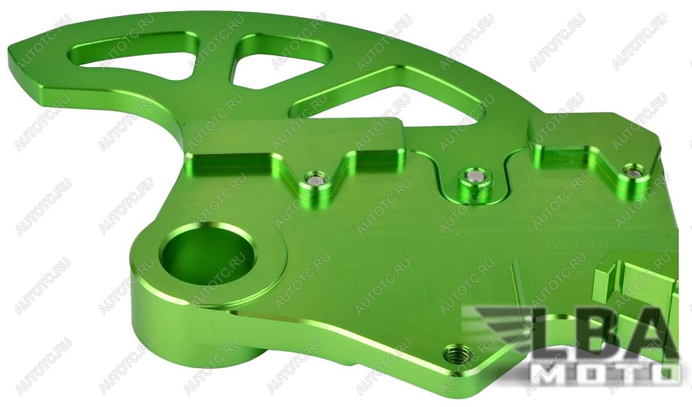 7 549 р. Защита заднего тормозного диска и суппорта CNC для Kawasaki KLX450R 08-10, KX250F 04-16  пм-00017051  с доставкой в г. Майкоп