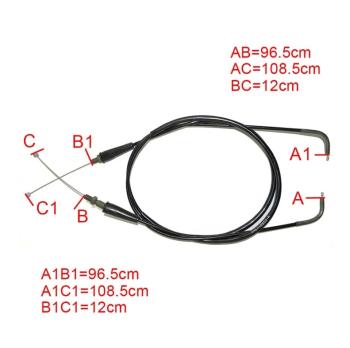 1 769 р. Трос газа AHL Yamaha XG250 Tricker 04-07  пм-00030044  с доставкой в г. Майкоп. Увеличить фотографию 4
