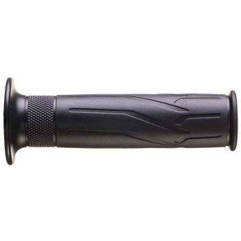 2 069 р. Грипсы на руль ARIETE YAMAHA SS BLACK WITH HOLE 22мм  02638ssf  с доставкой в г. Майкоп. Увеличить фотографию 1
