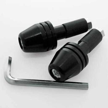 1 269 р. PW Грузики руля алюминий черные 13mm   161-014  с доставкой в г. Майкоп. Увеличить фотографию 1