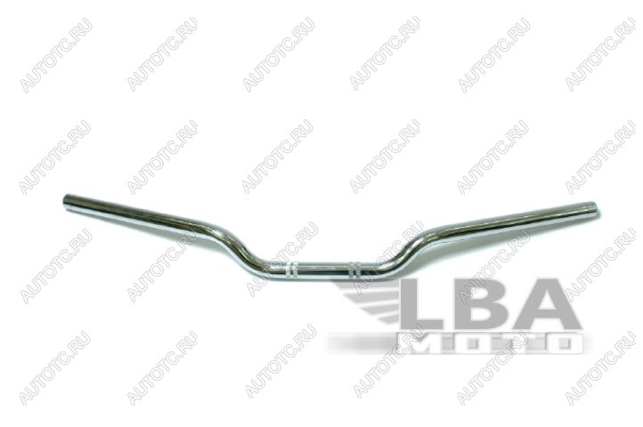 2 799 р. Руль для мотоцикла Honda CB400, стандартный, серебристый, без перемычки.  пм-00001488  с доставкой в г. Майкоп