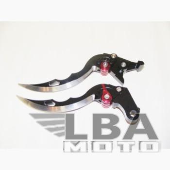 5 349 р. Короткие рычаги тормозасцепления в форме ножей для мотоциклов Kawasaki  пм-00004381  с доставкой в г. Майкоп. Увеличить фотографию 5