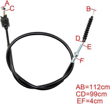 1 679 р. Тросик сцепления AHL BMW F650GS 08-15, F700GS 2013, F800GS 08-14  пм-00030017  с доставкой в г. Майкоп. Увеличить фотографию 4