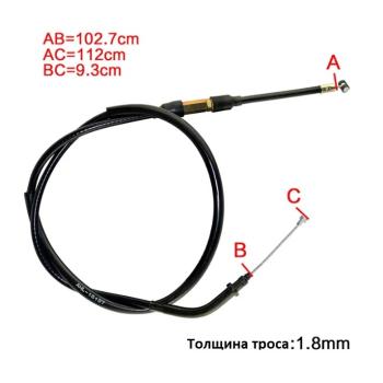 729 р. Тросик сцепления AHL Yamaha TT-R250 93-06  пм-00030734  с доставкой в г. Майкоп. Увеличить фотографию 5