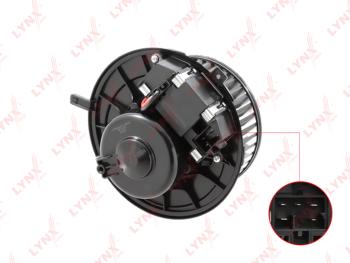 11 399 р. Вентилятор VW Golf AUDI A3 (03-13) SKODA Octavia (04-) отопителя салона LYNX LYNX rf1219  с доставкой в г. Майкоп. Увеличить фотографию 2