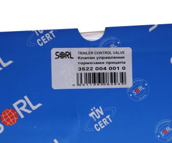 5 549 р. Кран DAF управления тормозами прицепа SORL SORL 35220040010  с доставкой в г. Майкоп. Увеличить фотографию 7