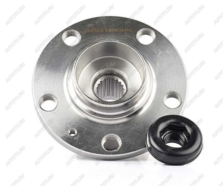 3 369 р. Ступица VW Polo (9N) AUDI A1,A2 SKODA Fabia передняя с подшипником BSG BSG bsg90605008 BSG bsg90605008  с доставкой в г. Майкоп