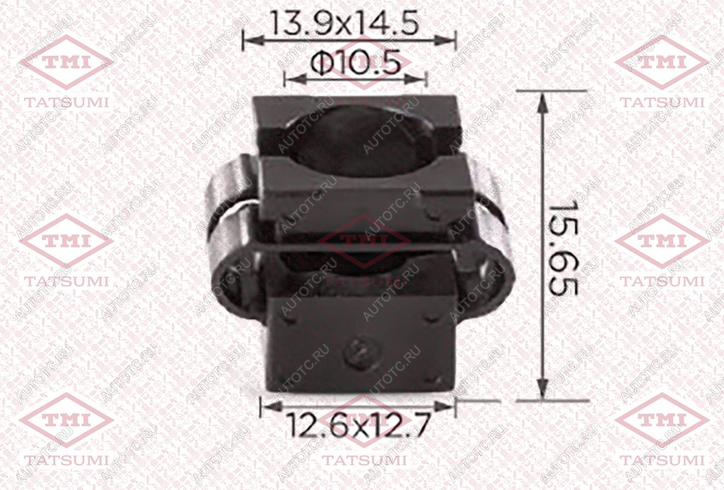 14 р. Клипса VW крепления защиты TATSUMI BELT TATSUMI BELT tjb1402  с доставкой в г. Майкоп